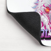 Ich bin der schlechte Wolf Funny letzte Minute Hal Mousepad (Ecke)