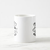 Ich bin der schlimmste Albtraum der Forelle Kaffeetasse (Mittel)