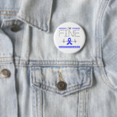 Ich bin der schöne Leukodystrophies Warrior Button (Beispiel)
