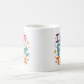 Ich bin der Schreiber der Plot-Twist-Kaffeetasse Kaffeetasse (Mittel)