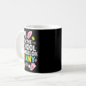 Ich bin der Schulberater Hase Frohe Ostern Cu Kaffeetasse (Vorderseite Links)