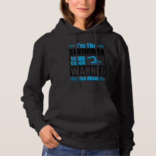 Ich bin der Schwimmer, den dein Coach dich vor Zit Hoodie