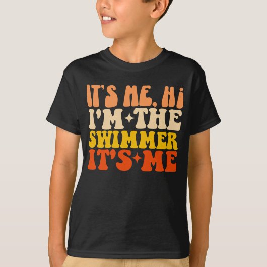Ich bin der Schwimmer, ich bin ich T-Shirt (Vorderseite)