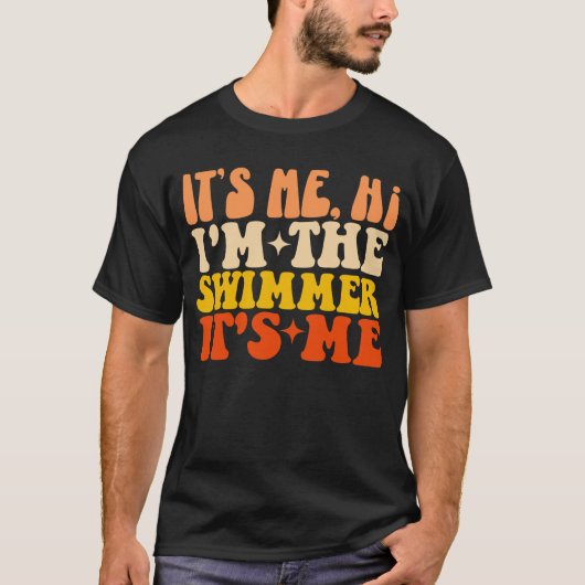Ich bin der Schwimmer, ich bin ich T-Shirt (Vorderseite)