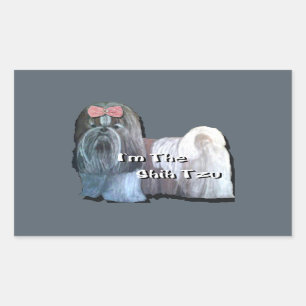 Ich bin der Shih Tzu - Aufkleber