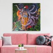 Ich bin der Siam-Wald! Leinwanddruck (Insitu (Wohnzimmer))