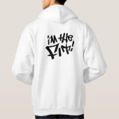 Ich bin der SITZ Hoodie (Rückseite)