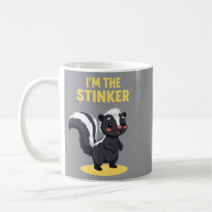 Ich bin der Stinker Skunk Süße Zeichentrickfigur Kaffeetasse