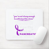 Ich bin der Storm-Bauchspeicheldrüsenkrebs-Krieger Mousepad (Mit Mouse)