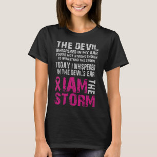 Ich bin der Storm Breast Cancer Awareness Comfort T-Shirt