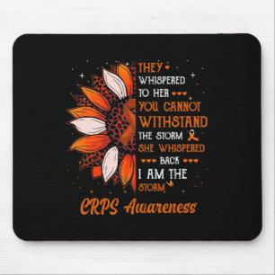Ich bin der Storm Crps Awareness Month Warrior Ora Mousepad