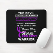 Ich bin der Storm Epilepsy-Krieger Mousepad (Mit Mouse)