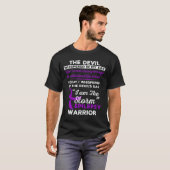 Ich bin der Storm Epilepsy-Krieger T-Shirt (Vorne ganz)