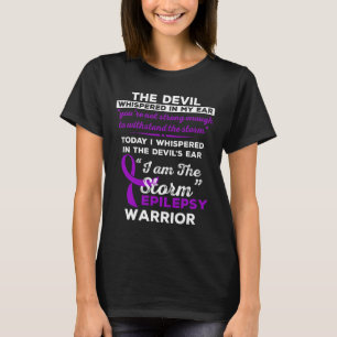 Ich bin der Storm Epilepsy-Krieger T-Shirt