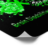 Ich bin der Storm-Hirnbehinderungs-Butter Poster (Ecke)