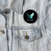 Ich bin der Storm Ptsd Stress Awareness Ribbon But Button (Beispiel)