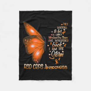 Ich bin der Storm Rsd Crps-Butterfly Fleecedecke