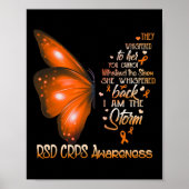 Ich bin der Storm Rsd Crps-Butterfly Poster (Vorne)