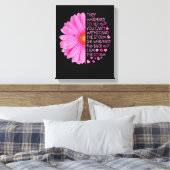 Ich bin der Storm starke Frauen, die den Brustkreb Leinwanddruck (Insitu (Schlafzimmer))