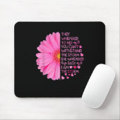 Ich bin der Storm starke Frauen, die den Brustkreb Mousepad (Mit Mouse)