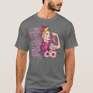 Ich bin der Storm starke Frauen, die den Brustkreb T-Shirt