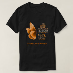 Ich bin der Stormleukämie-Krebsschmetterling T-Shirt