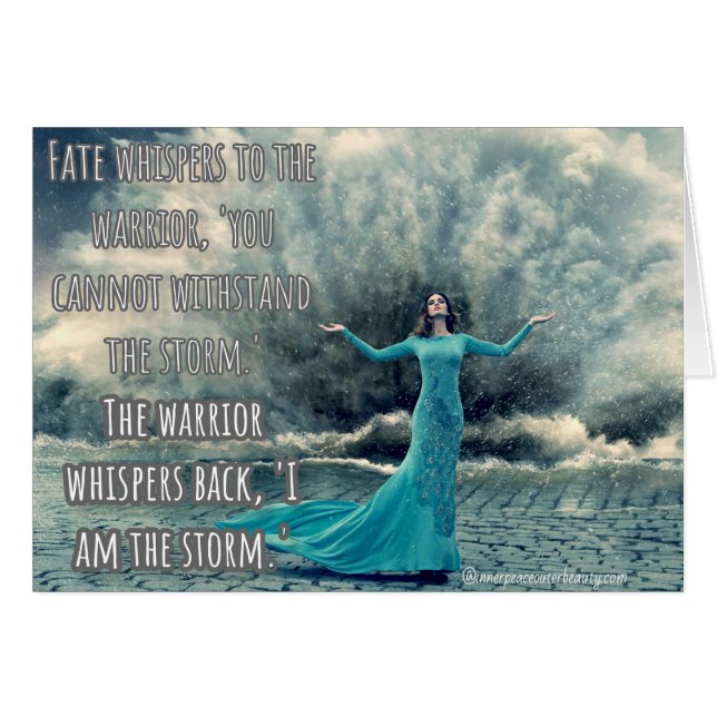 Ich bin der Sturm (Vorderseite (Horizontal))