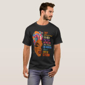 Ich bin der Sturm - Afrikanisch-Amerikanische Mela T-Shirt (Vorne ganz)