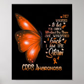 Ich bin der Sturm Crps-Butterfly Poster (Vorne)
