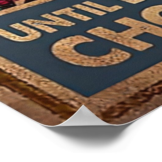 Ich bin der Sturm, den sie zurückflüstert hat Poster (Ecke)