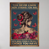 Ich bin der Sturm, den sie zurückflüstert hat Poster (Vorne)