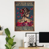Ich bin der Sturm, den sie zurückflüsterte Poster (Heimbüro)