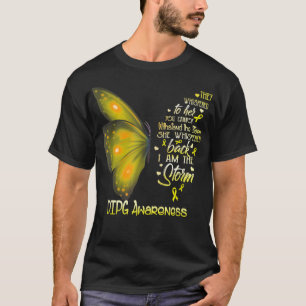 Ich bin der Sturm DIPG Butterfly T-Shirt