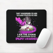 Ich bin der Sturm Epilepsie-Bewusstsein Mousepad (Mit Mouse)