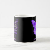 Ich bin der Sturm-Epilepsie-Butterfly Kaffeetasse (Mittel)