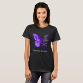 Ich bin der Sturm-Fibromyalgie-Butterfly T-Shirt (Vorne ganz)