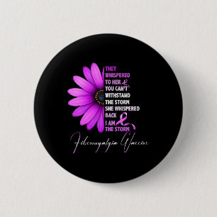 Ich bin der Sturm-Fibromyalgie-Krieger 3 Button