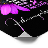 Ich bin der Sturm-Fibromyalgie-Krieger 3 Poster (Ecke)