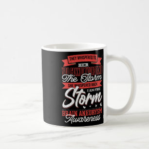Ich bin der Sturm Gehirn Aneurysma Bewusstsein Unt Kaffeetasse