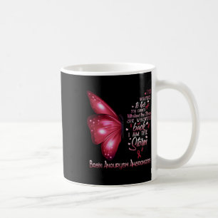 Ich bin der Sturm Gehirnaneurysma-Bewusstseins-Sch Kaffeetasse