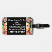 Ich bin der Sturm Gepäckanhänger (Vorderseite horizontal)