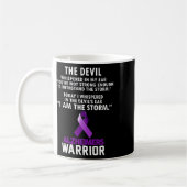 Ich bin der Sturm Heimerheimer Warrior Kaffeetasse (Links)