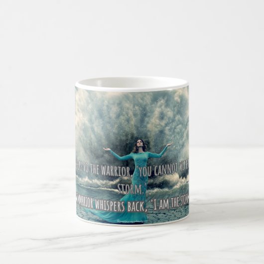 Ich bin der Sturm Kaffeetasse (Mittel)