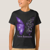 Ich bin der Sturm Lupus-Butterfly T-Shirt (Vorderseite)
