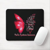 Ich bin der Sturm-Marfan-Syndrom-Butterfly Mousepad (Mit Mouse)