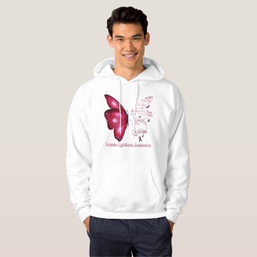 Ich bin der Sturm Noonan-Syndrom Butterfly Hoodie (Vorne ganz)