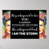 Ich bin der Sturm Poster (Vorne)