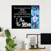 Ich bin der Sturm Poster (Heimbüro)