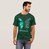 Ich bin der Sturm PTSD Awareness Butterfly T-Shirt (Vorne ganz)