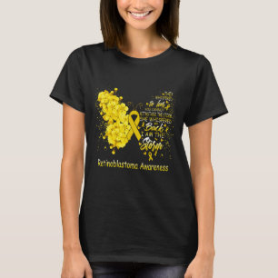 Ich bin der Sturm Retinoblastoma-Butterfly T-Shirt